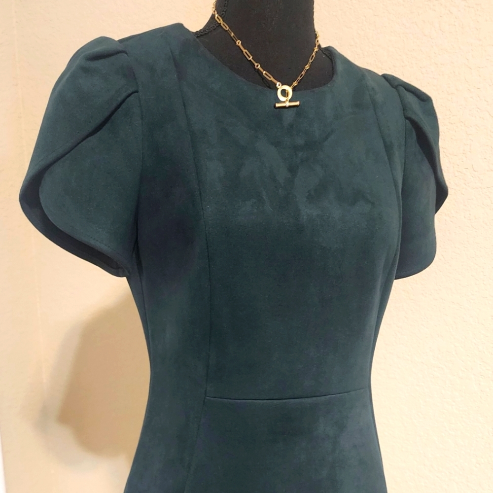 Calvin Klein Sheath Dress winter green